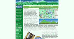 Desktop Screenshot of cyklotrasy.info